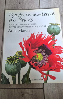 Modernes Blumengemälde Anna Mason Der Sächsische Verlag Botanik Aquarell