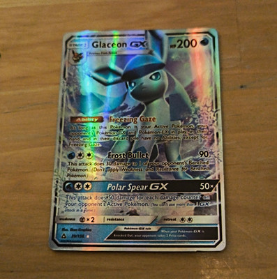 Pokémon TCG Glaceon GX Holo Ultra Prism 39/156   200 KP Englisch