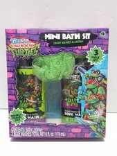 Ninja Turtles Mini Bath Set, 3 Pieces, Mutant Mango Scented, Ages