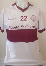 GAA Jersey "Rose & Crown" Jersey #22 Adult Medium (Tight Fit Style)