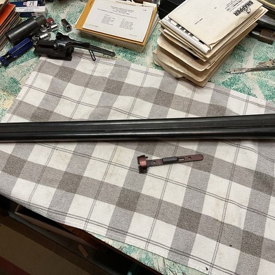 Vintage SXS 30  Shotgun Barrels 12 Gauge Unmarked Crescent?