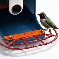 ABS Bamboo-Style Perch Extender Designed Bird Buddy Smart Bird Feeder Expandable