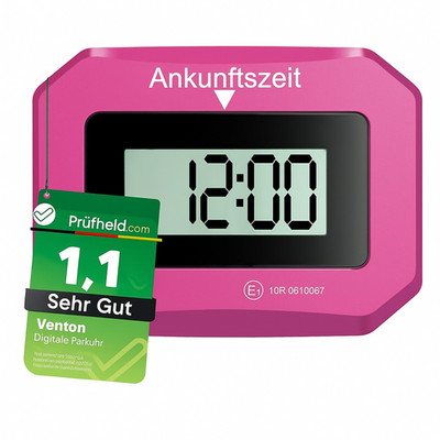 [ Test SEHR GUT, Note 1.1 *] VENTON Digitale PARKSCHEIBE Generation V2