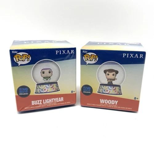 Funko Pixar Woody & Buzz Lightyear Snow Globe SEALED Five Below Exclusive HTF