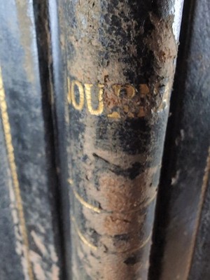 Smith And Thomson Manufacturing Store Keeper's Ledger Missing Pages antique