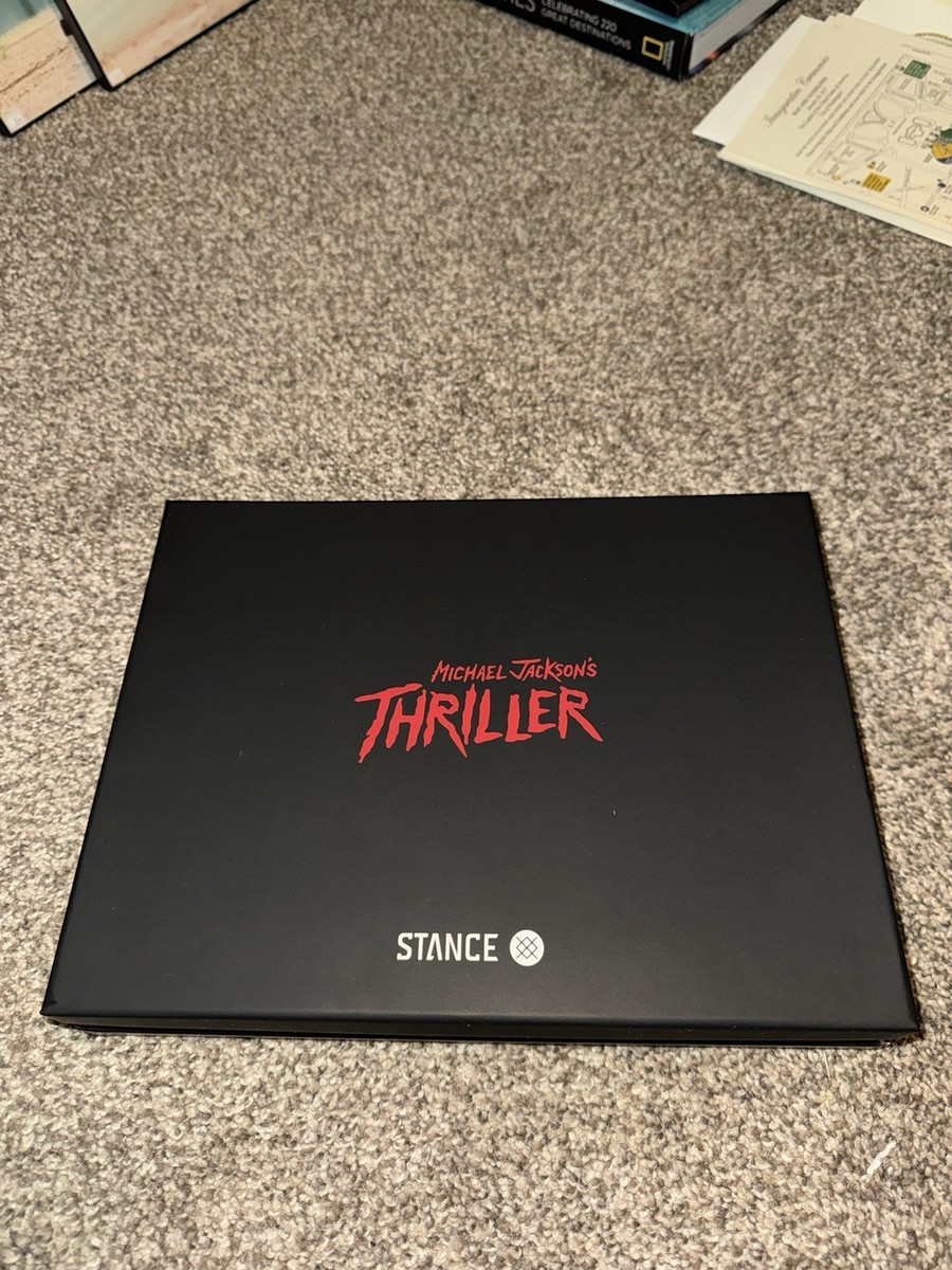 Stance x Michael Jackson Thriller Socks Large Set! | eBay