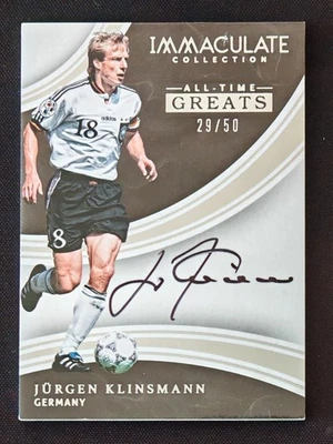 クリンスマン　直筆サイン Jurgen Klinsmann Soccer Sports Trading Cards & Accessories