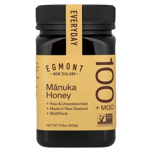 Manuka Honey, Raw & Unpasteurized, MGO 100+, 17.6 oz (500 g)
