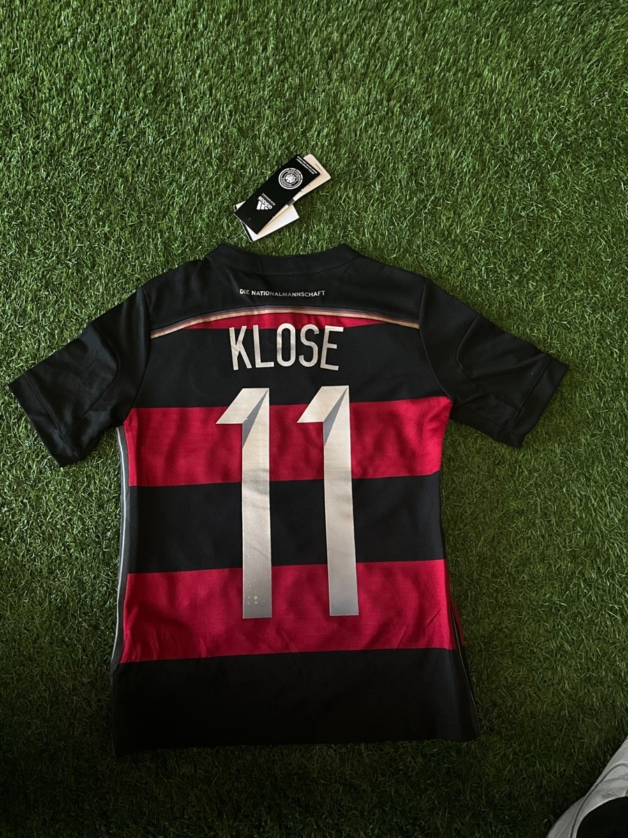 adidas Germany Away Youth Jersey 14/15 Legend Klose #11 - Red