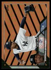 Domingo Germán 2023 Topps Update Orange and Black Foil New York Yankees #US52