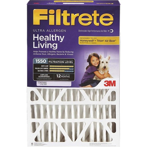 Filtros reductores de alérgenos 3M DP01DC-4 16" X 25" X 4" 1550I (2 filtros)