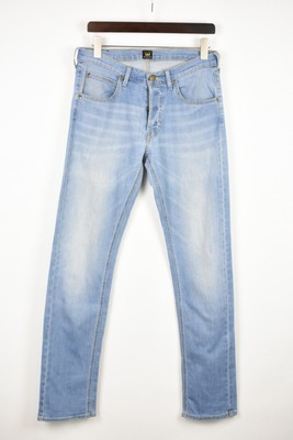 Blue Slim Fit Buttons Jeans | eBay