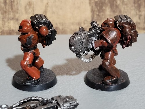 A19209 WARHAMMER 40K METAL SPACE MARINES DEVATASTOR 2 PK - Picture 9 of 10