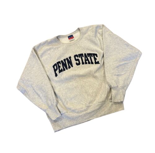 Vintage 1990's Champion Reverse Weave Penn State University Sweatshirt Men's L - Picture 3 of 7