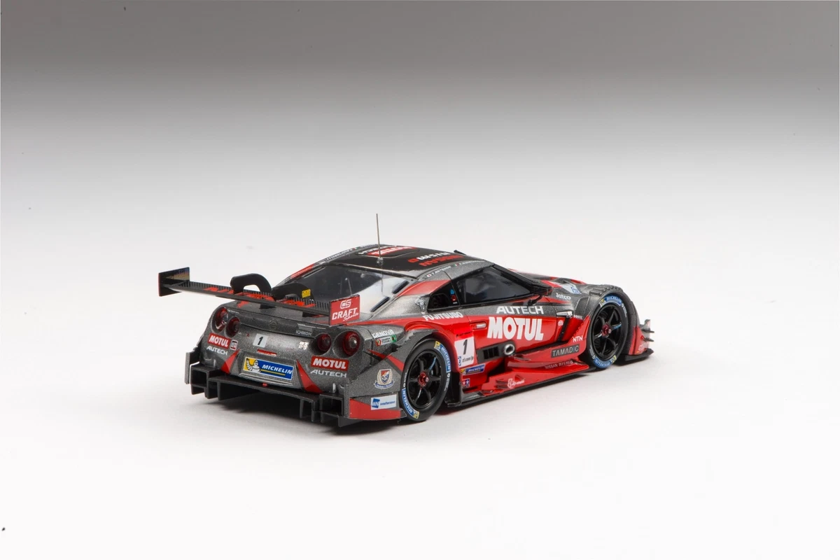 EBBRO 45277 1/43 NISSAN MOTUL AUTECH GT-R SUPER GT500 2015 No.1 RD.4 Fuji