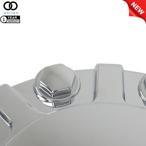 Front Wheel Center Cap Hub Cap W/Chrome For 2019-2021 Dodge RAM 4500 5500 2PCS - Picture 5 of 12