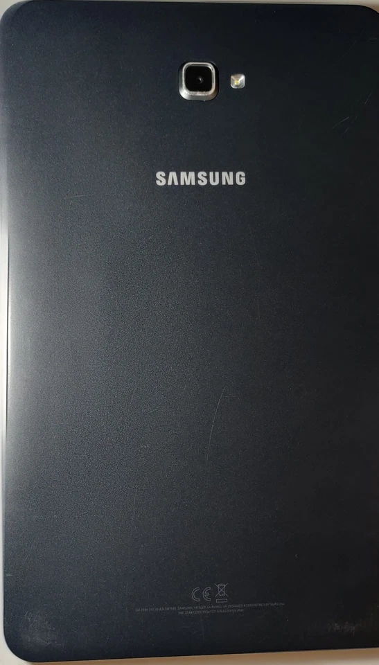 Samsung Galaxy Tab A T585 32GB Wi-Fi+Cellular 10.1 Blue Tablet #370B Working  - Image 2 of 4