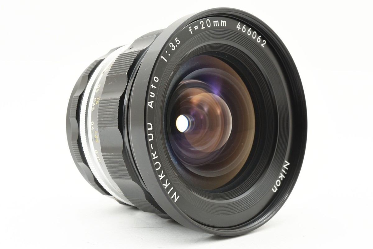 MINT ] Nikon Nikkor-UD Auto 20mm f3.5 Non-Ai Wide Angle Lens From 