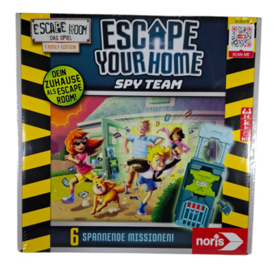 Escape Your Home Spy Team Spiel Noris dein Zuhause als Escape Room