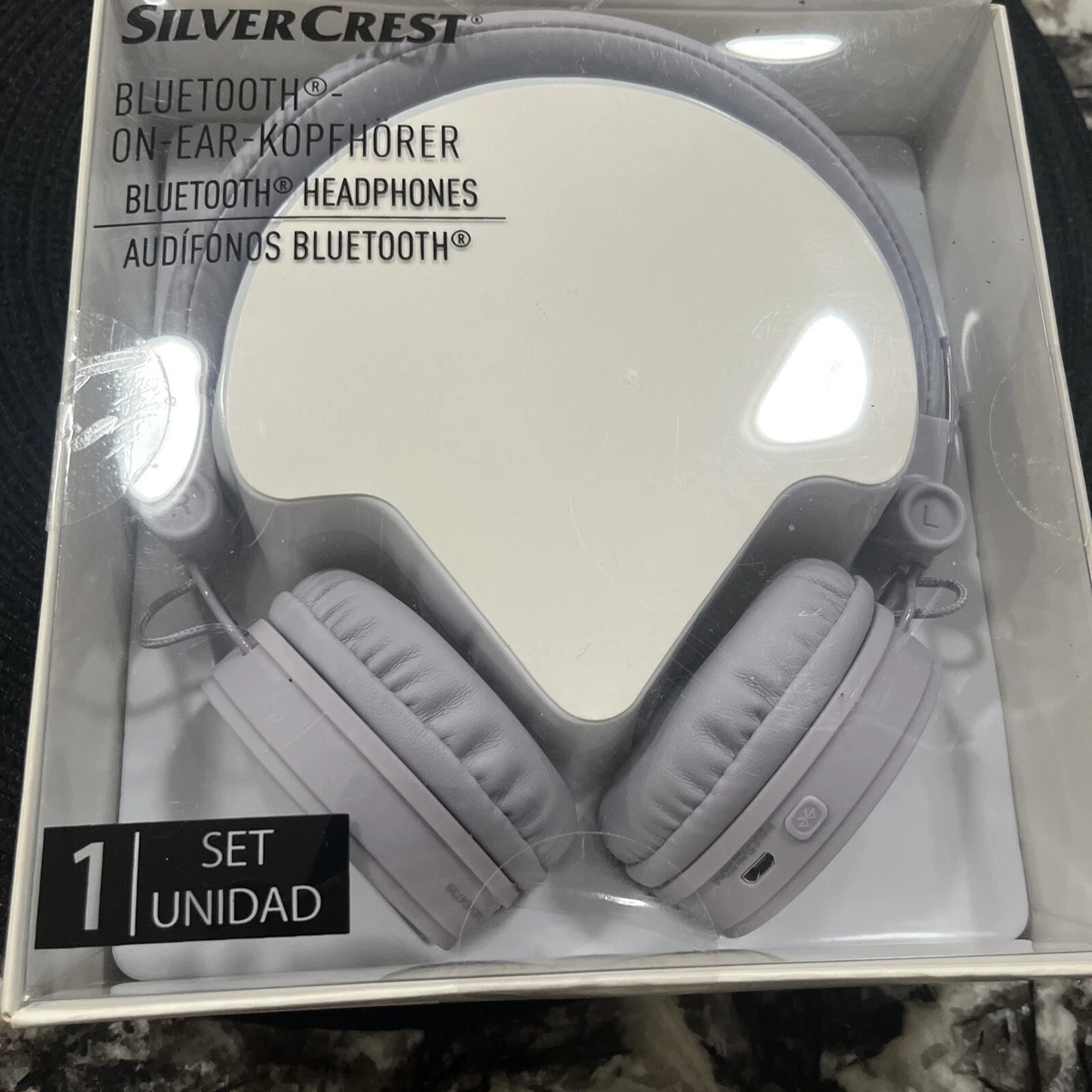 Silver | NEW Bluetooth eBay Ear Headphones Crest On