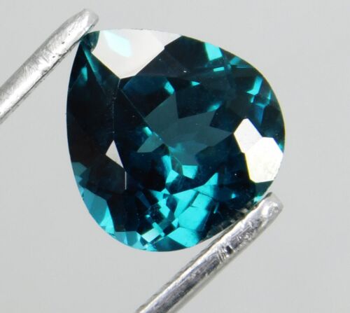 5.20 Ct_Great Best Color_100% Natural Blue Green Indicolite Tourmaline_CERTIFIED - Picture 4 of 13