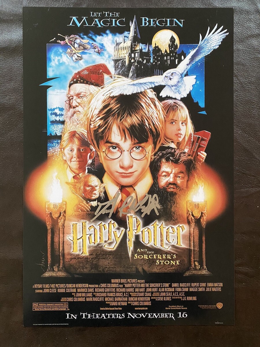 Stone Movie Poster Harry Potter And The Philosopher's Stone