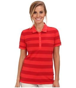 red nike golf polo shirt