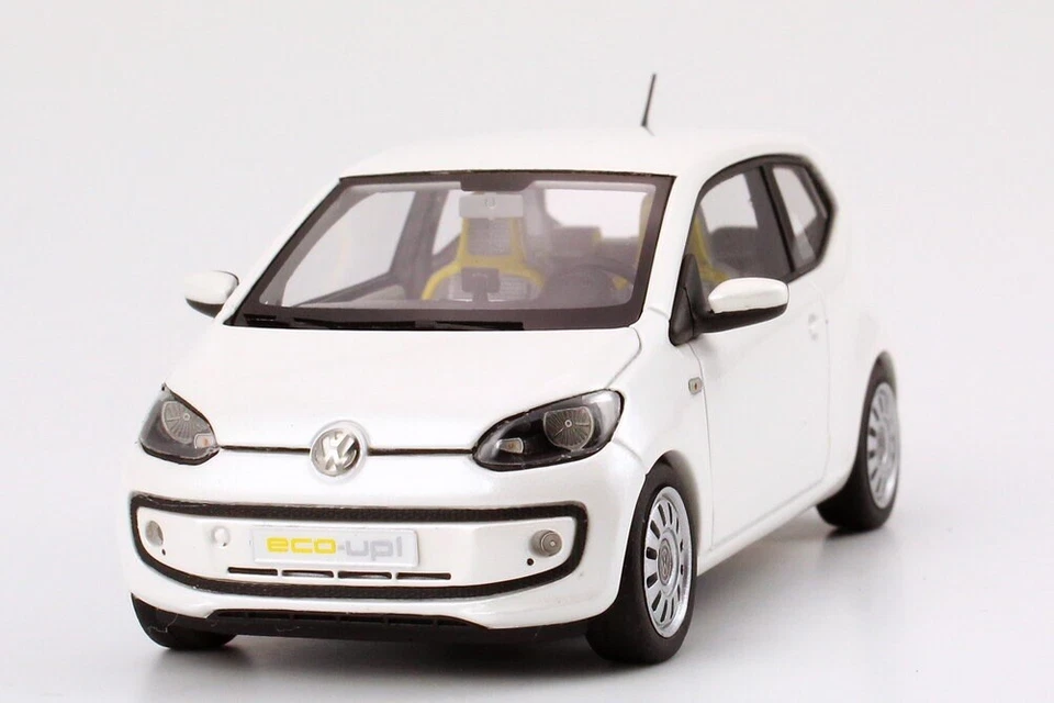 RARE VW ECO UP! METALLIC WHITE 2011 IAA MOTORSHOW 1:43 LOOKSMART (DEALER MODEL) - Image 4 of 4
