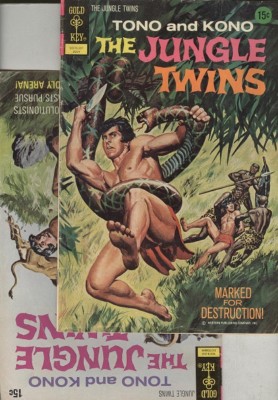 Tono and Kono The Jungle Twins #2, #3, #8, and #9 | eBay