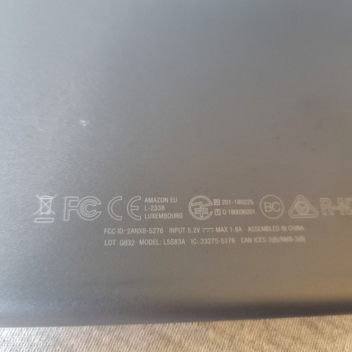 Lot of 4 Amazon Kindle Fire L5S83A SRO43KL DP75SDI SV98LN FOR REPAIR - Picture 9 of 10