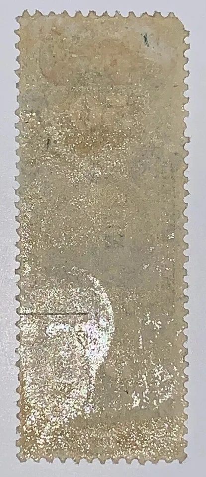 Travelstamps:1862-1871 US Revenue Scott R55c 50c Entry of Goods Handstamped Used - Image 4 of 4