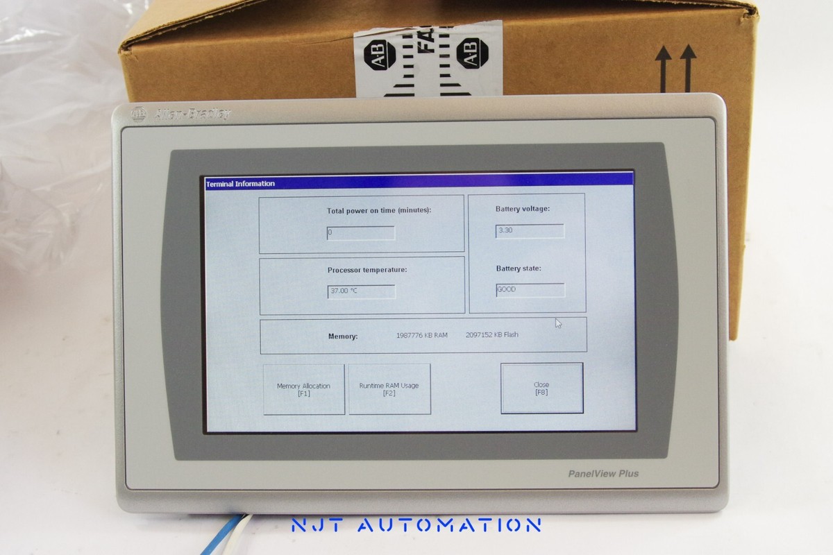 2024 ALLEN BRADLEY 2711P-T9W22D9PK /B PANELVIEW PLUS 7 Series B