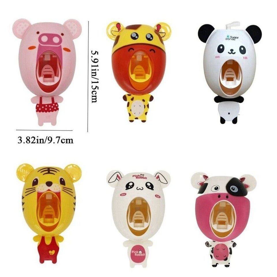 Plastic Toothpaste Tube Squeezer Strong Suction Toothpaste Dispenser