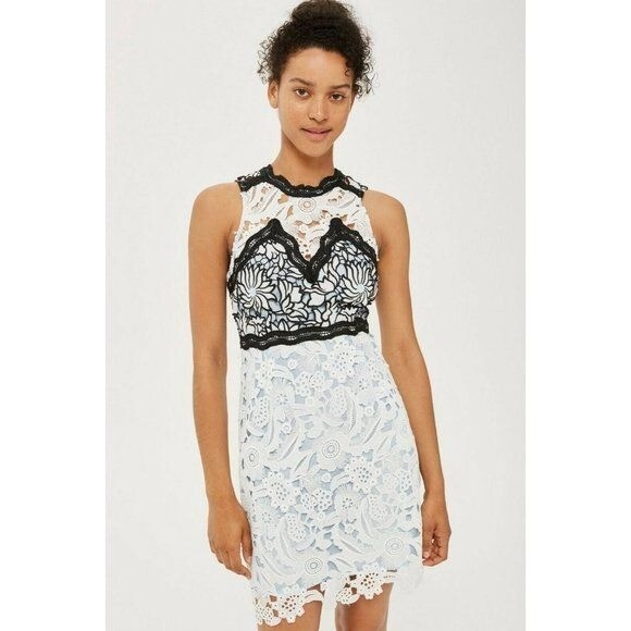 chinese dress ladies Topshop Asymmetrical Open Lace Sheath Dress