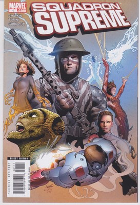 Squadron Supreme #1-12 (Marvel) - US - alle signiert von Howard Chaykin !!!