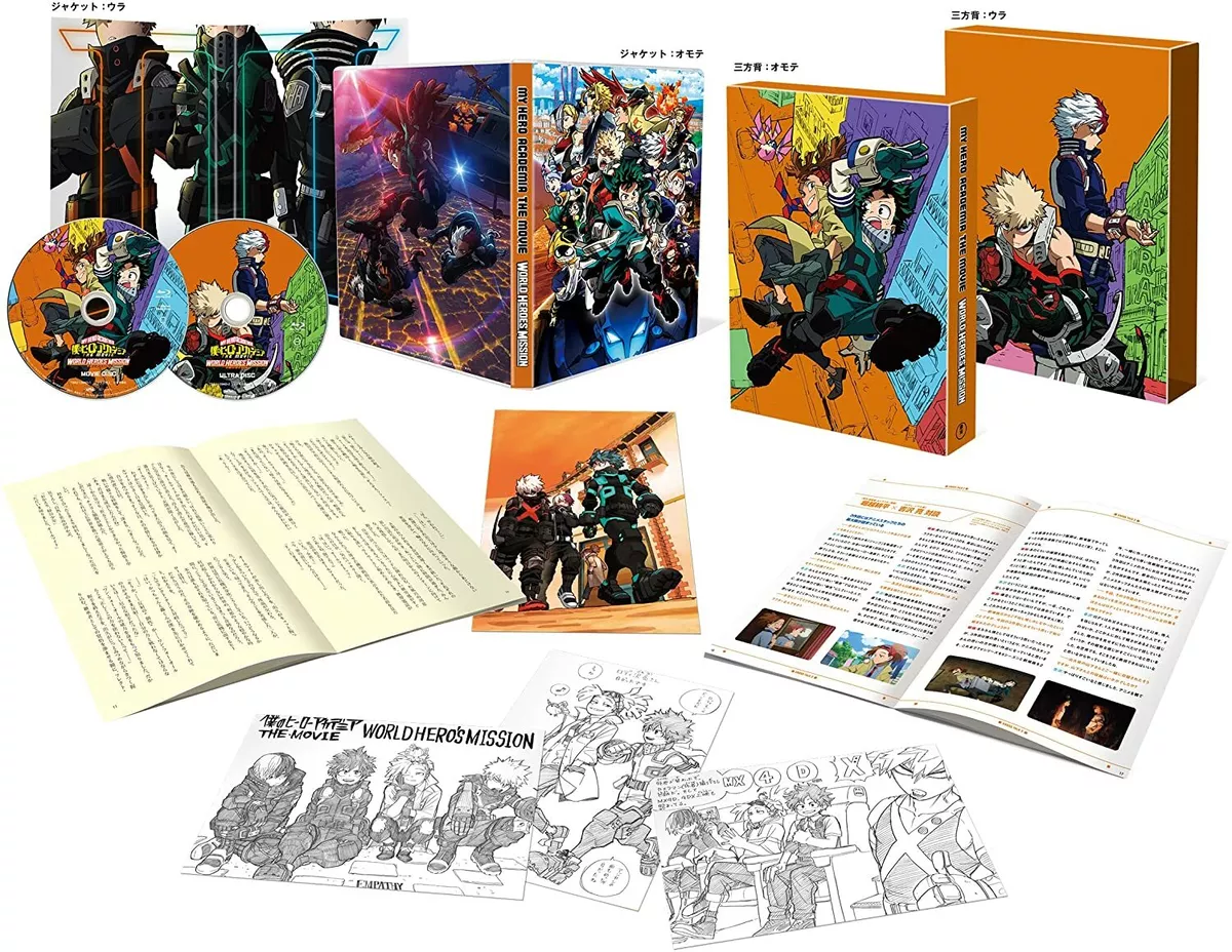 My Hero Academia World Heroes Mission Blu-ray/DVD