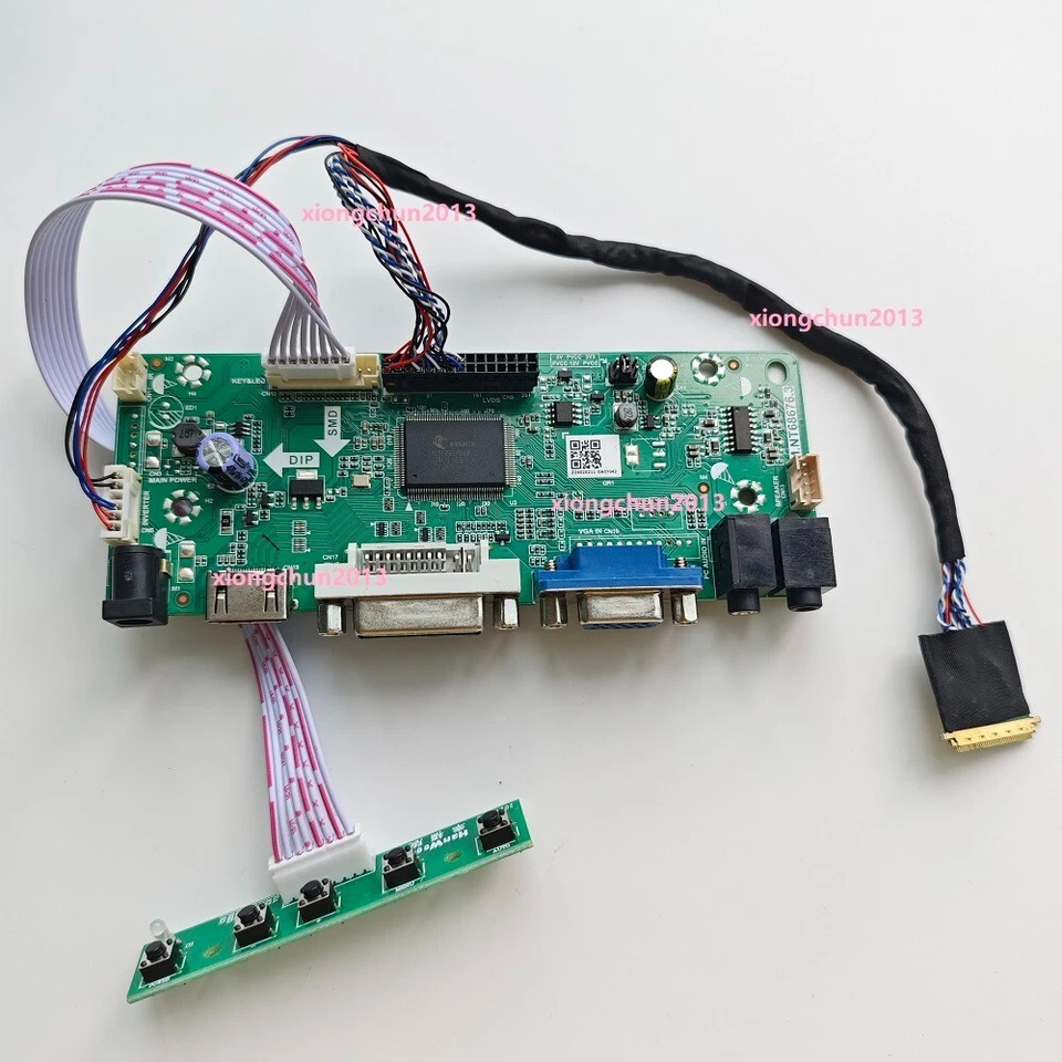 Controller board VGA HDMI Kit for N173FGE-L23 N173FGE 17.3 " 1600×900 LED panel