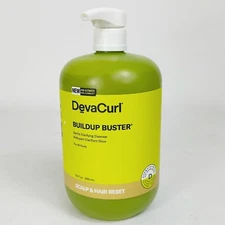 Deva CURL Buildup Buster Gentle Clarifying Cleanser Scalp & Hair Reset 32 oz