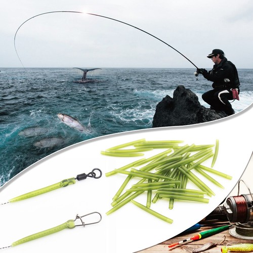 Manchons Anti-emmêlement pour pêche à la carpe, 30x, connexion de plate-forme d' - Photo 3/9