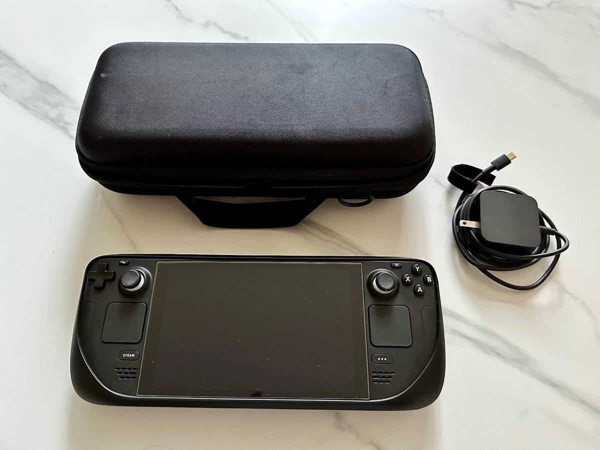 [美品] Valve Steam Deck 64GB+ 256GB SD valve steam deck 64gb handheld system + 256Gb Micro SD with