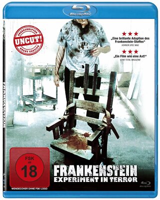 The Frankenstein Experiment ( Horrorfilm BLU-RAY ) mit Louis Mandylor, Ed Lauter