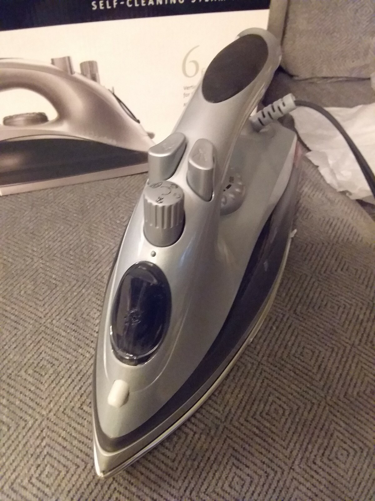 Everstar ES211 SelfCleaning Steam Iron GREY eBay