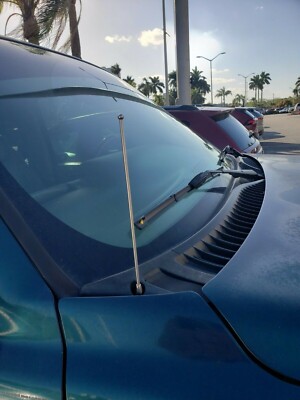 TRQ New Power Radio Receiver Antenna Mast For 1950-2000 Nissan Chevy Honda GMC E - Foto 3