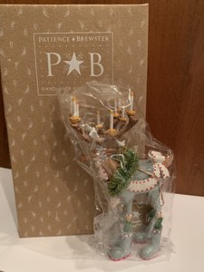 Patience Brewster Krinkles 7 Dash Away Dasher Christmas Reindeer Figure Ebay