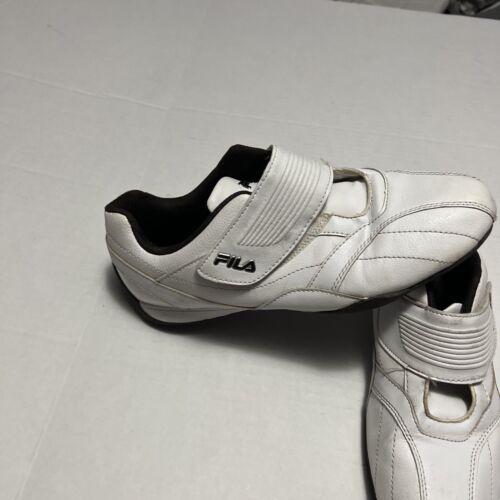 Fila Mens Size 9.5 Model 1SD10530–164 White Running/ Walking Shoes - Picture 2 of 7