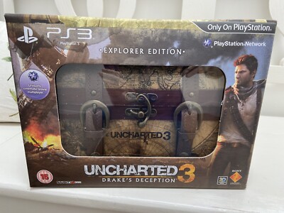 Uncharted 3 Drake's Deception Explorer Edition Neu Sealed Selten PlayStation PS3