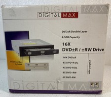 Digital Max 16X DVD R/ RW Drive 8.5 GB Capacity Double Layer NOS