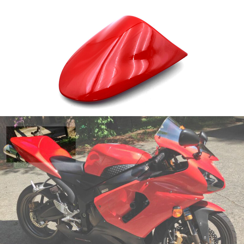 For 2005 2006 ZX636C/D Ninja ZX6R 05 06 Kawasaki Red Rear Pillion