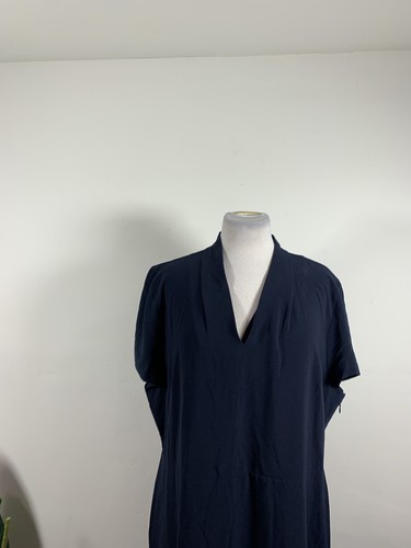 Banana Republic Womens V Neck Cap Sleeve Dress, Size 18 - Picture 3 of 10