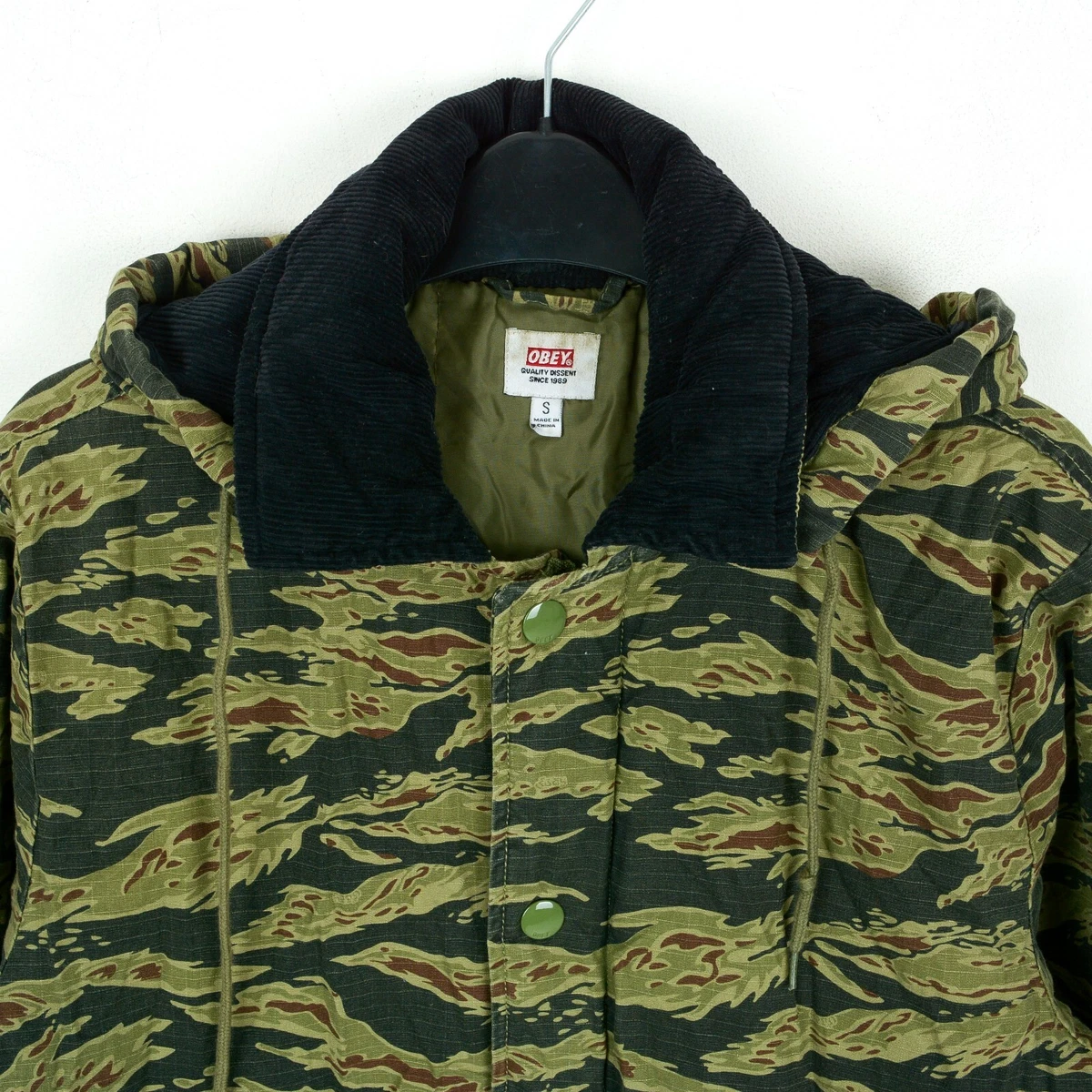 Obey tiger best sale jacket